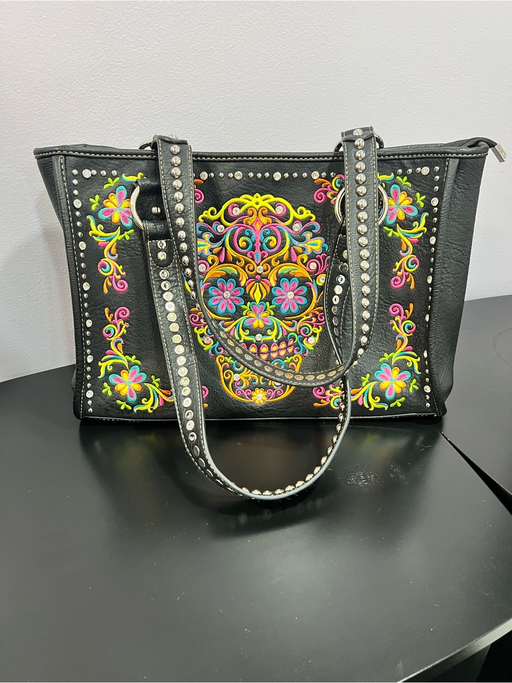 Montana West Sugar Skull Concealed Carry Purse – $65